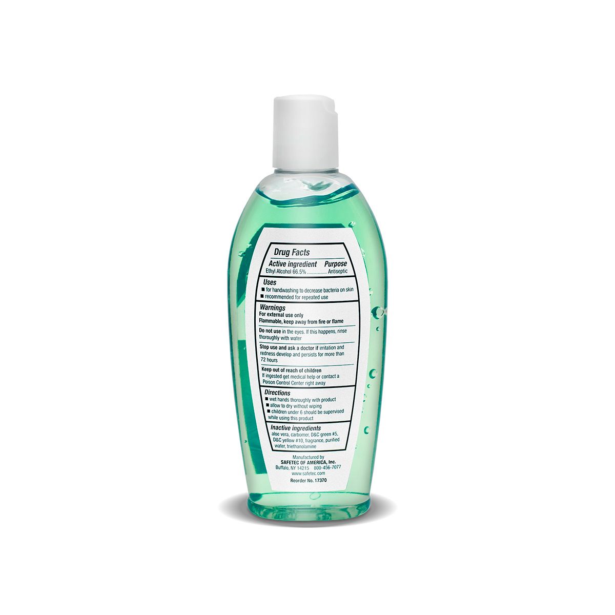Safetec Hand Sanitizer Fresh Scent | Disc Top Bottle, 8oz