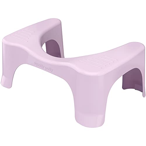 Squatty Potty Simple Bathroom Toilet Stool, White, 7"