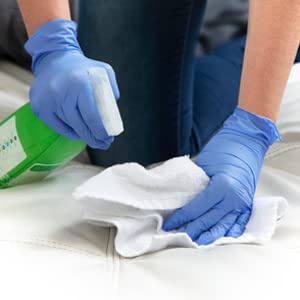 HALYARD AQUASOFT Nitrile Exam Gloves, Non-Sterile, Powder-Free, 3.1 mil, 9.5", Blue, X-Small, 43932 (Box of 300)