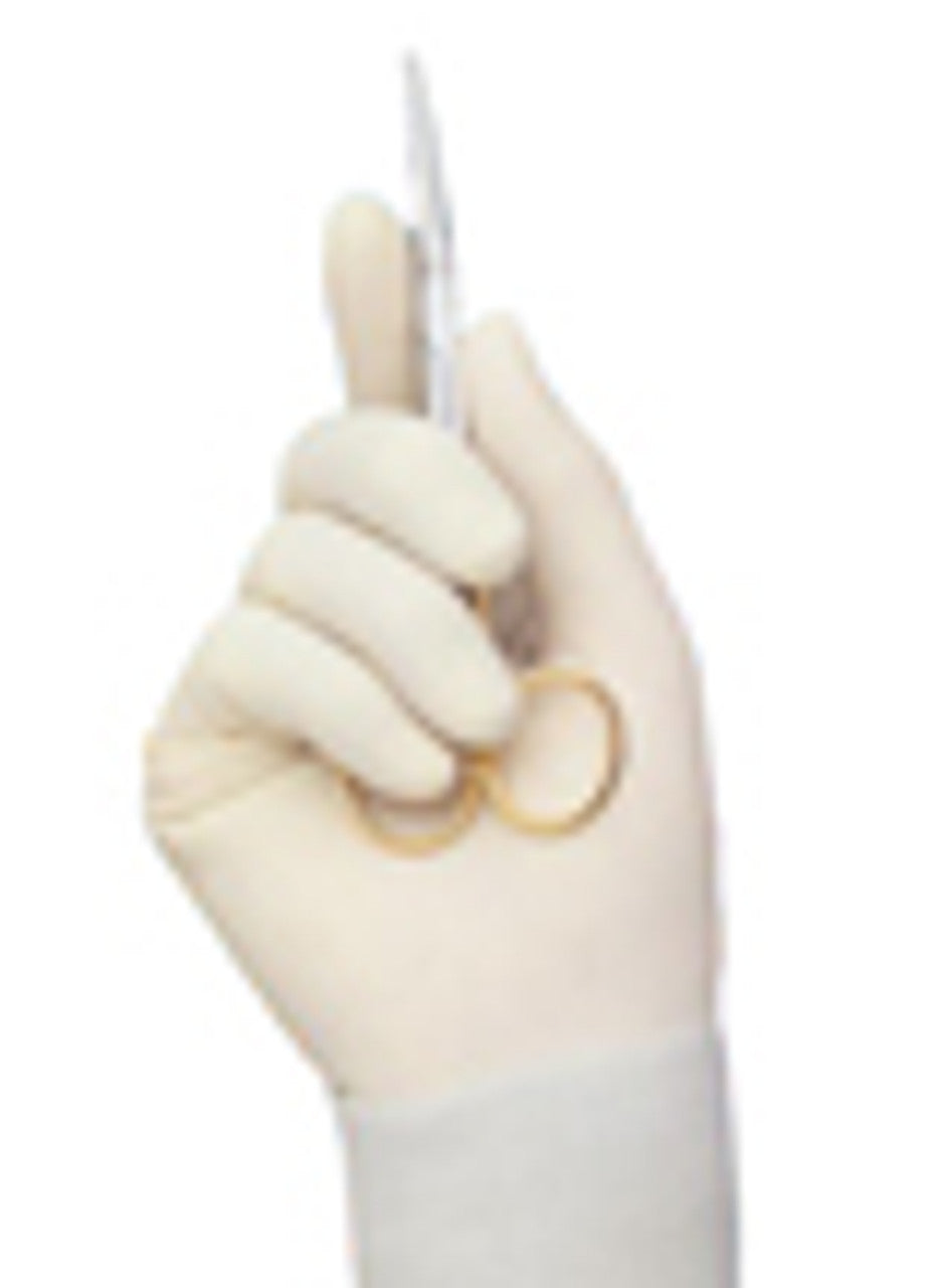 DermAssist® Latex 133 Series Textured Powder Free Surgical Glove, Size 7.0