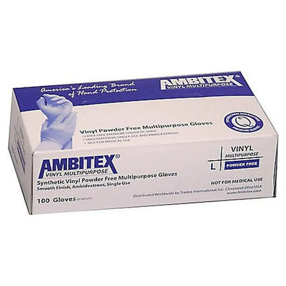 AMBITEX® Select Series N400 Nitrile Exam Glove, Blue, X-Large, 3 Mil