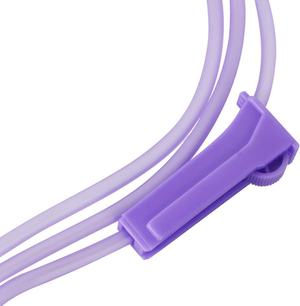 Disposable Enteral Nutrition Bag Feeding Bag, 1200ml Enteral Delivery Gravity/Pump Feeding Bag Set, Detachable Connector