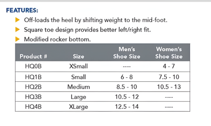 Darco International (n) Heel Wedge Healing Shoe - Medium