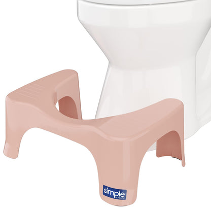 Squatty Potty Simple Bathroom Toilet Stool, White, 7"