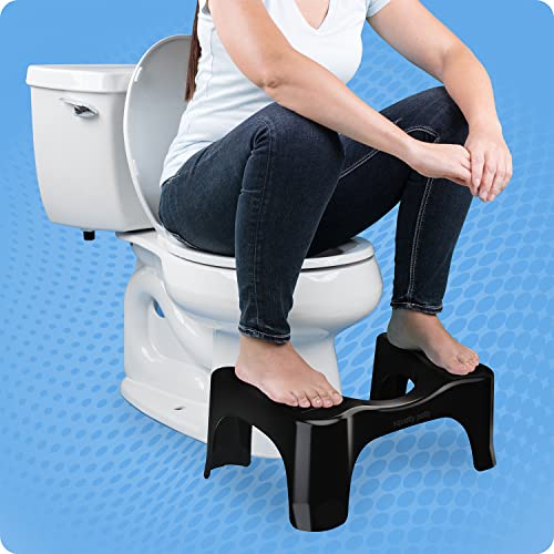 Squatty Potty Simple Bathroom Toilet Stool, White, 7"
