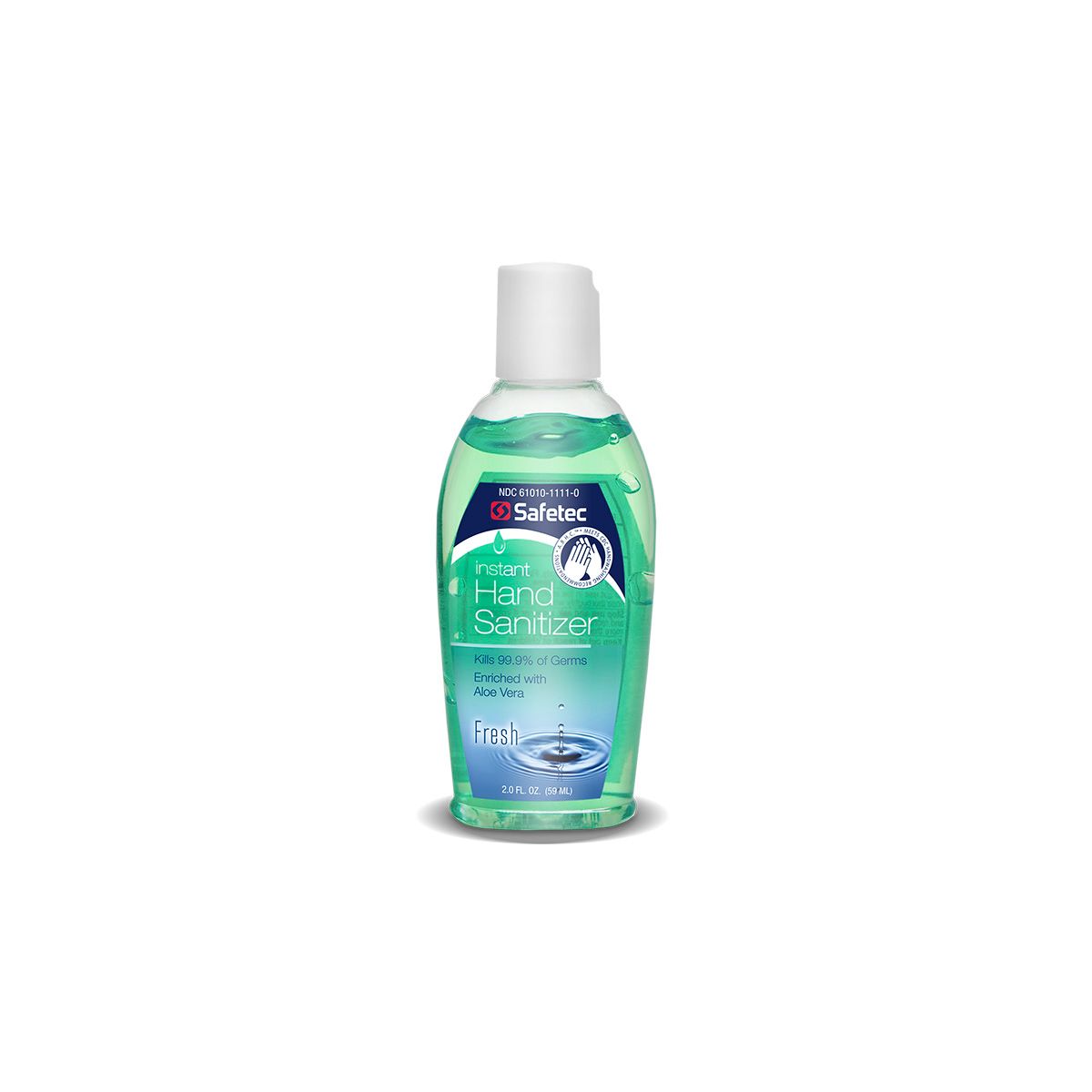 Safetec Hand Sanitizer Fresh Scent | Disc Top Bottle, 8oz