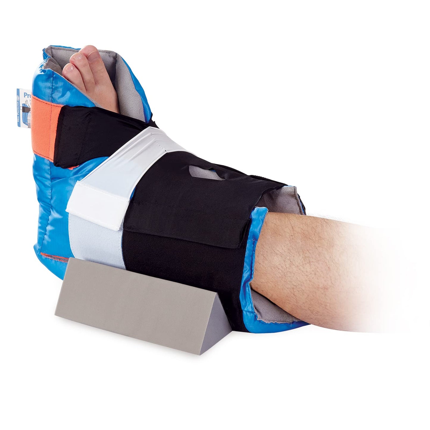 Stryker – Sage Prevalon Heel Protector III – 1 Heel Protector – Cushioned Boot for Heel Pressure Relief with Stabilizing Wedge for Bed-Bound Individuals – Standard Size