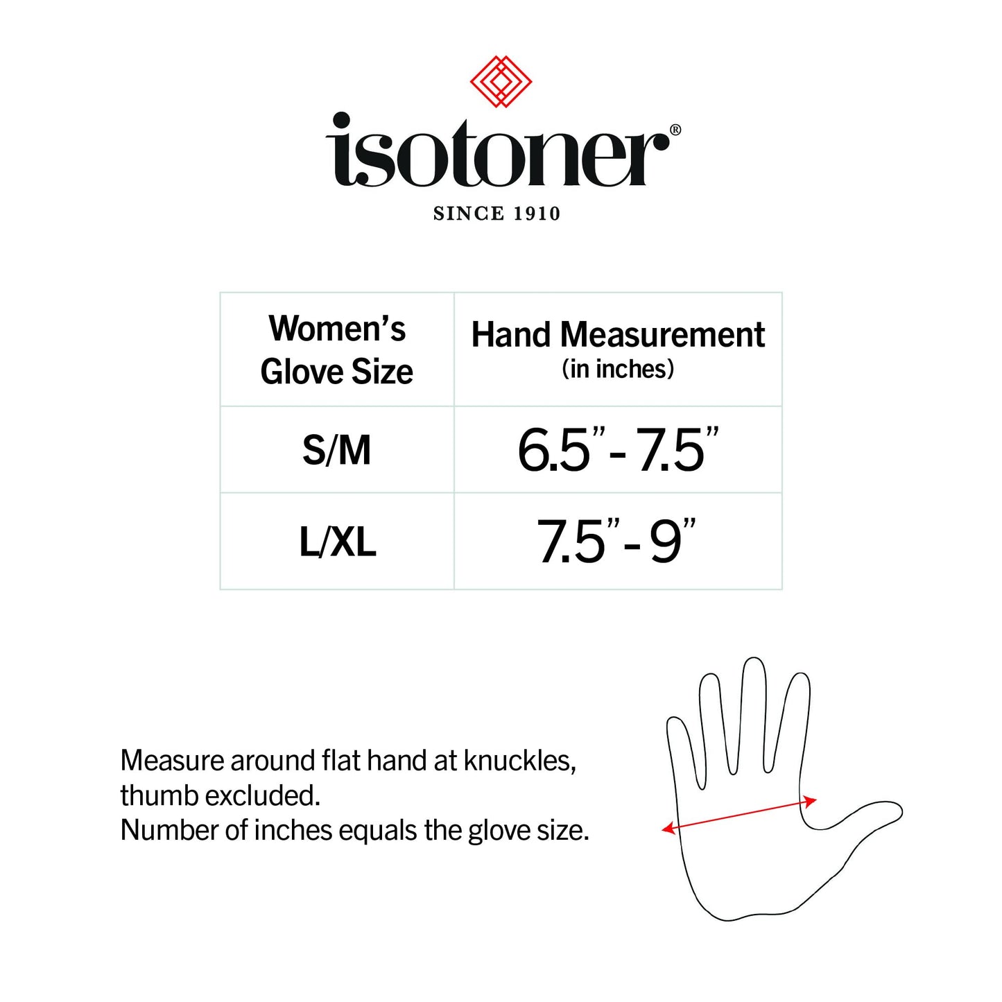 isotoner Women & Men Arthritis Compression Rheumatoid Pain Relief Gloves for joint support with Open/Full finger design