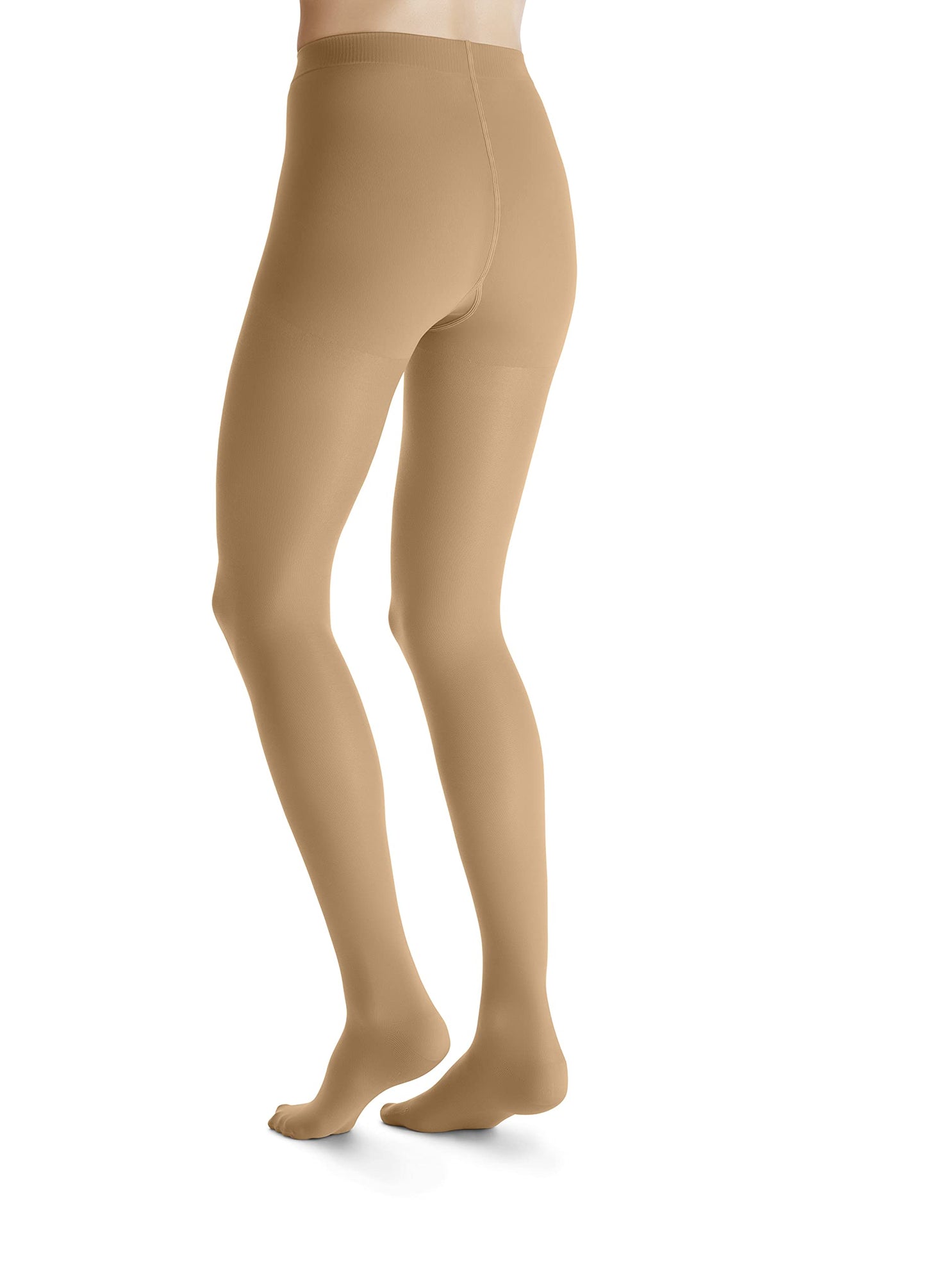 JOBST UltraSheer 15-20mmHg Compression Stockings, Pantyhose, Waist High, Closed Toe, Classic Black, Medium