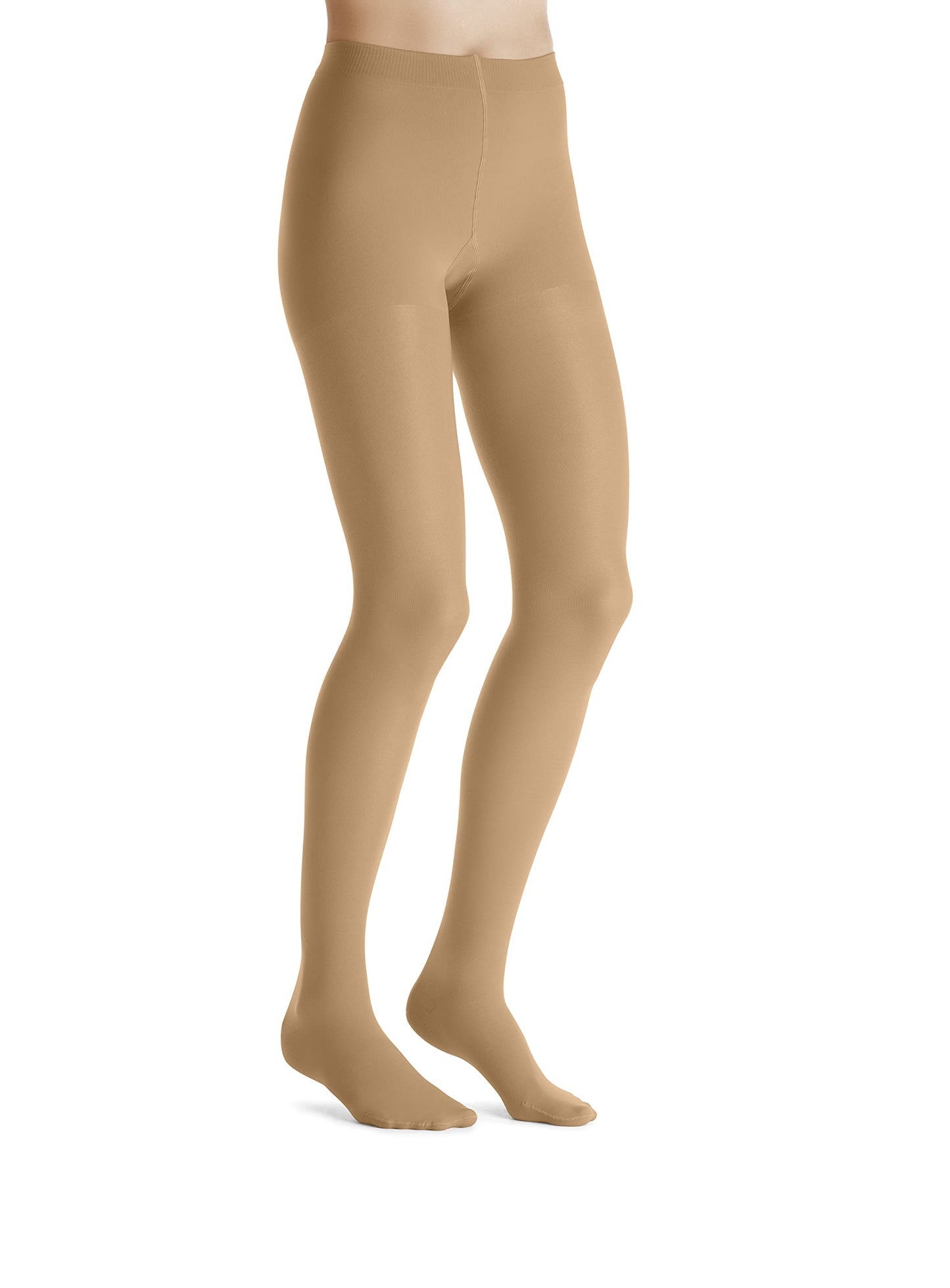 JOBST UltraSheer 15-20mmHg Compression Stockings, Pantyhose, Waist High, Closed Toe, Classic Black, Medium