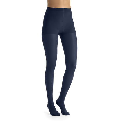 JOBST UltraSheer 15-20mmHg Compression Stockings, Pantyhose, Waist High, Closed Toe, Classic Black, Medium