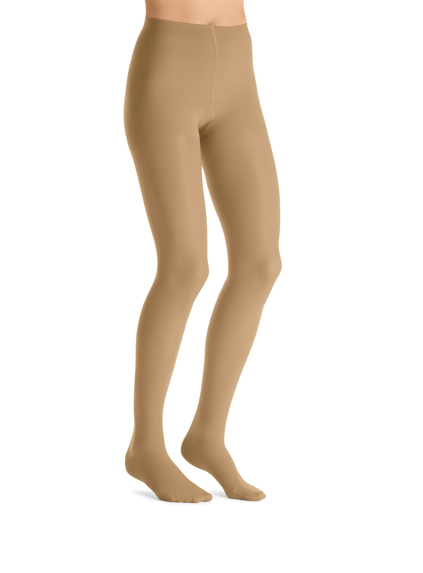 JOBST UltraSheer 15-20mmHg Compression Stockings, Pantyhose, Waist High, Closed Toe, Classic Black, Medium