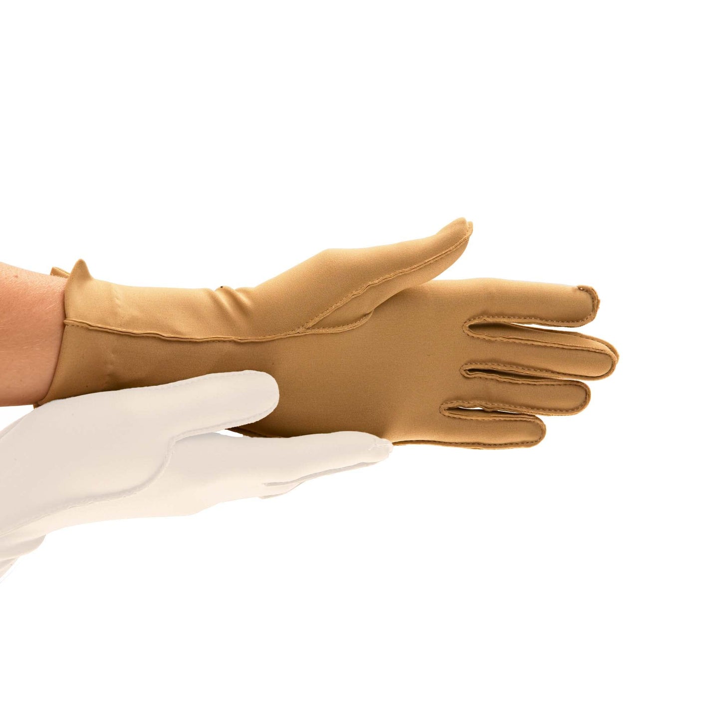 isotoner Women & Men Arthritis Compression Rheumatoid Pain Relief Gloves for joint support with Open/Full finger design