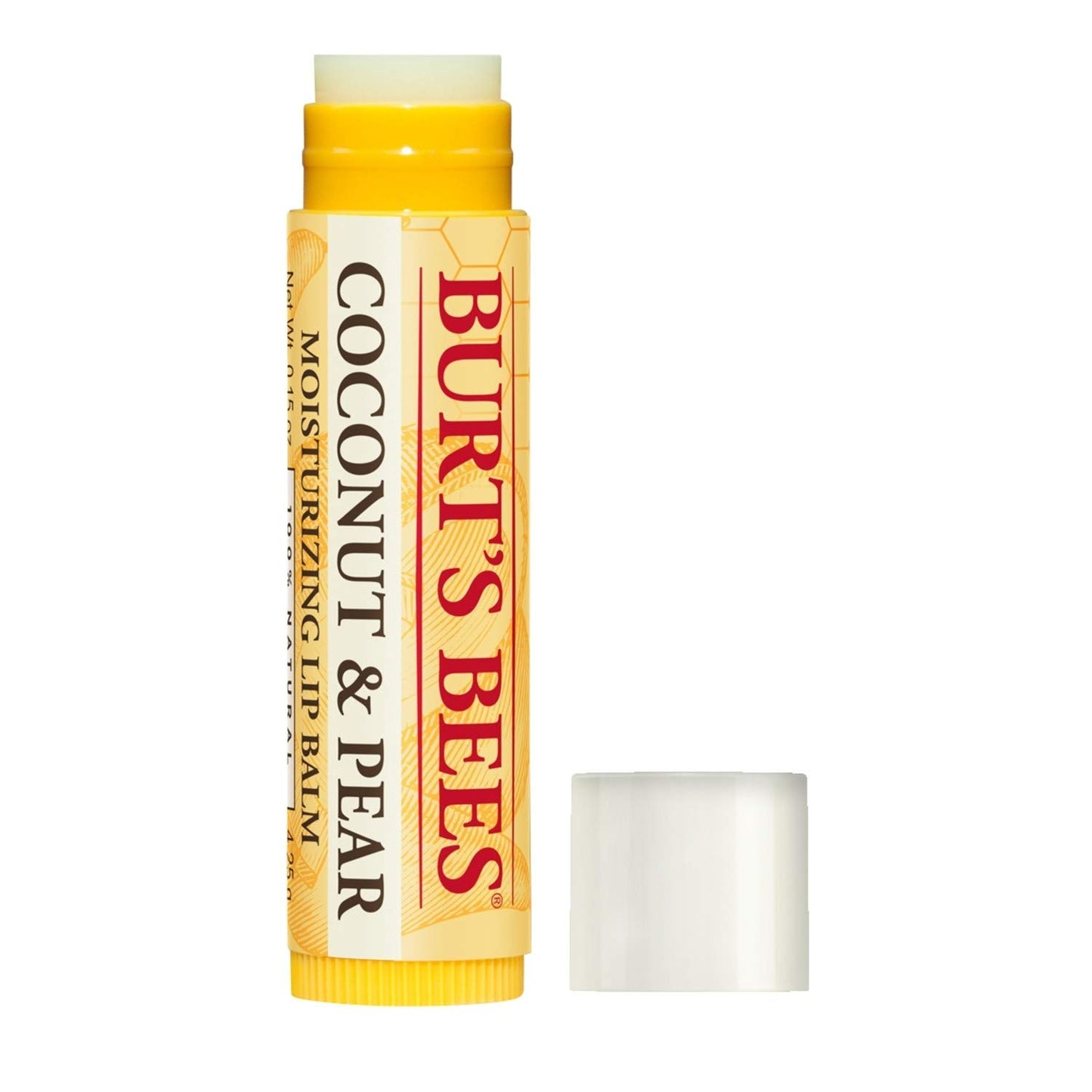 Burt's Bees Lip Balm Stocking Stuffers, Moisturizing Lip Care Christmas Gifts, SuperFruit - Pomegranate, Coconut & Pear, Mango, Pink Grapefruit, Natural Origin Treatment (4-Pack)