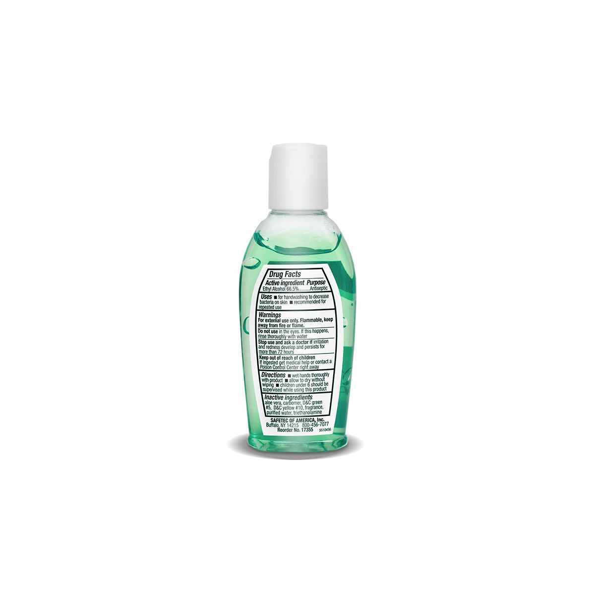 Safetec Hand Sanitizer Fresh Scent | Disc Top Bottle, 8oz