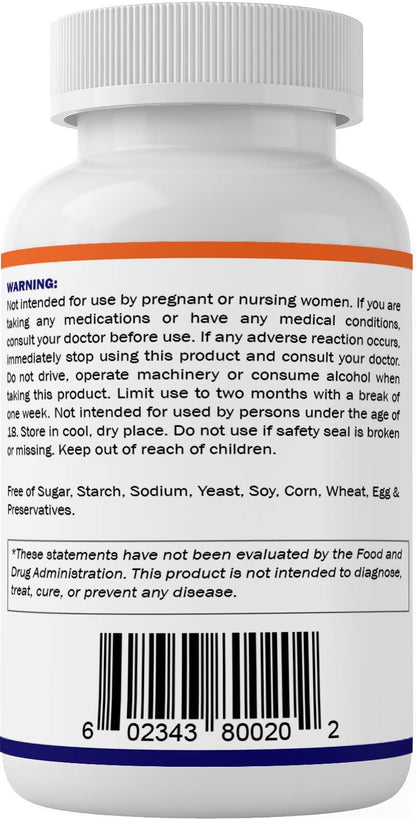 Vitamatic Melatonin 20mg Tablets | Vegetarian, Non-GMO, Gluten Free | HIGH Potency 20 MG | Natural Berry Flavor 120 Tablets