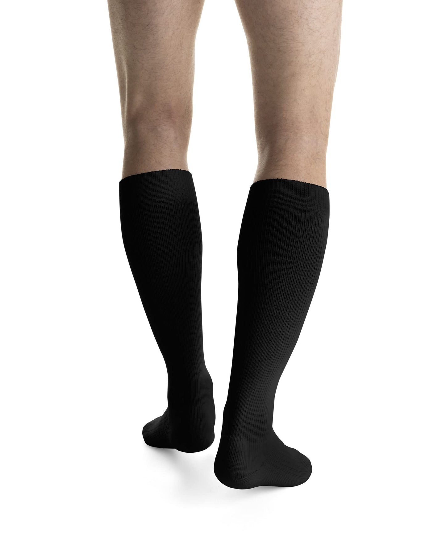 JOBST - 110484 Activewear Compression Socks, 15-20 mmHg, Knee High, Medium, Black