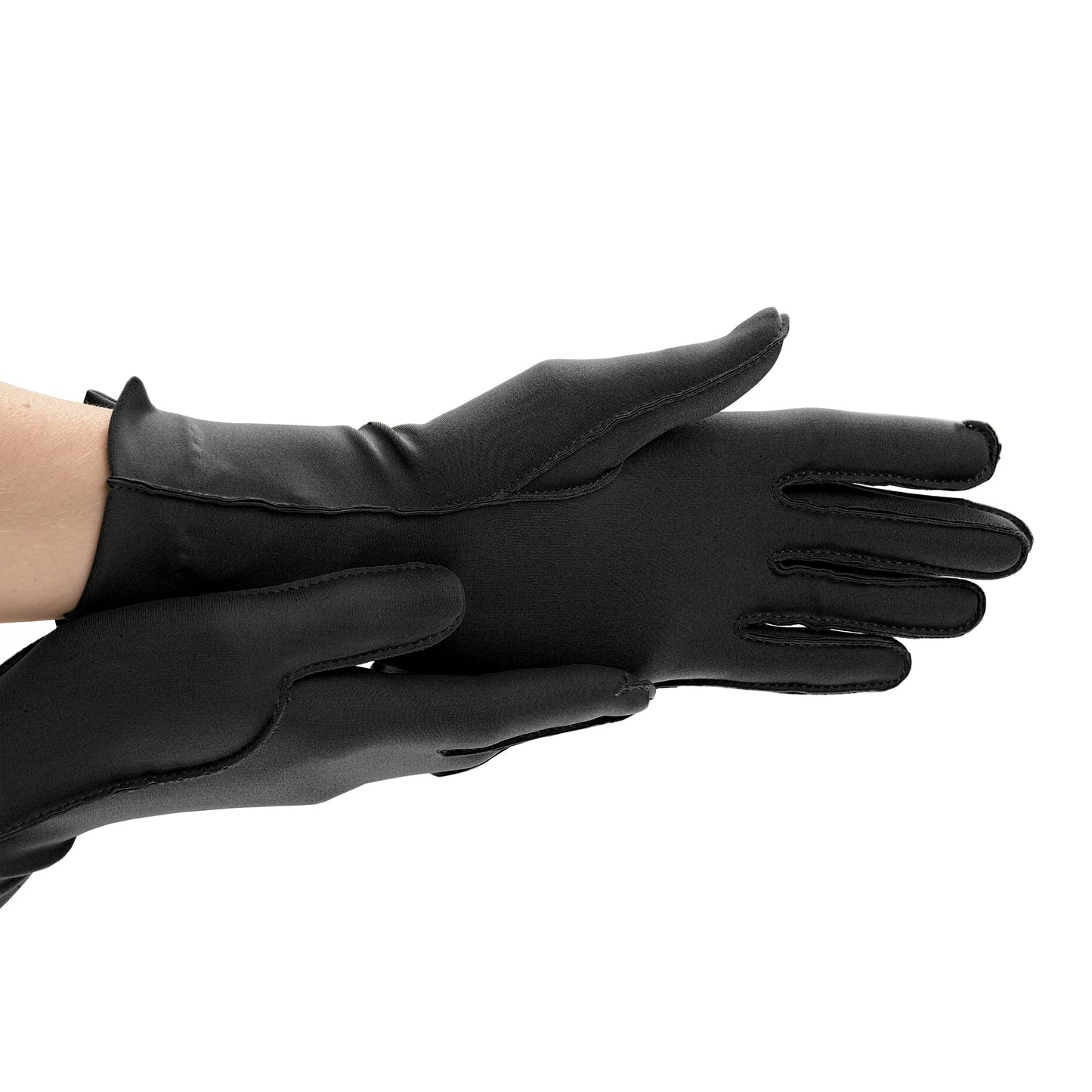 isotoner Women & Men Arthritis Compression Rheumatoid Pain Relief Gloves for joint support with Open/Full finger design