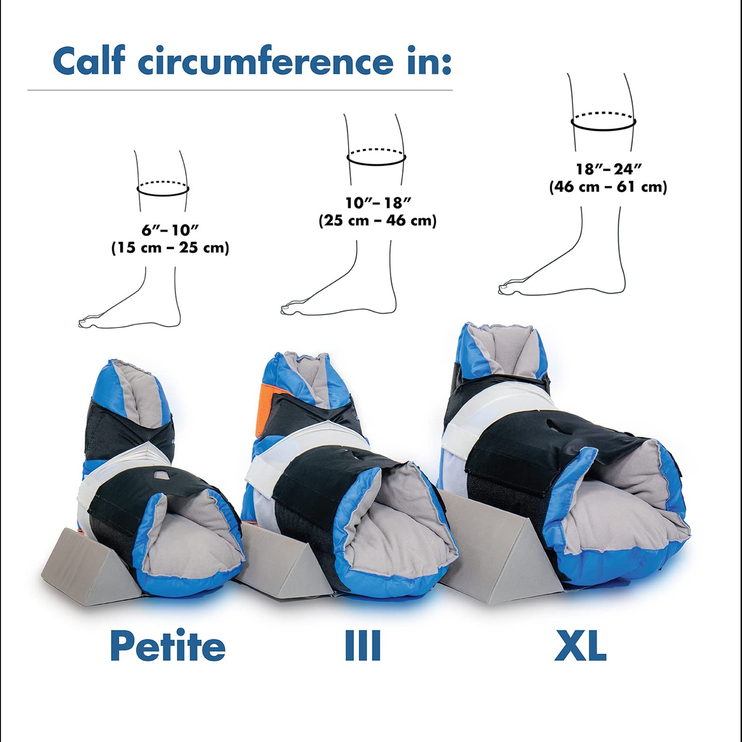 Stryker – Sage Prevalon Heel Protector III – 1 Heel Protector – Cushioned Boot for Heel Pressure Relief with Stabilizing Wedge for Bed-Bound Individuals – Standard Size