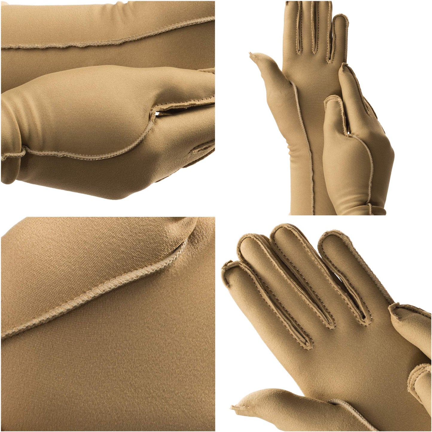 isotoner Women & Men Arthritis Compression Rheumatoid Pain Relief Gloves for joint support with Open/Full finger design