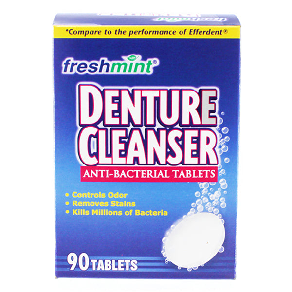 Freshmint® Boxed Denture Cleanser Tablets BRW Health