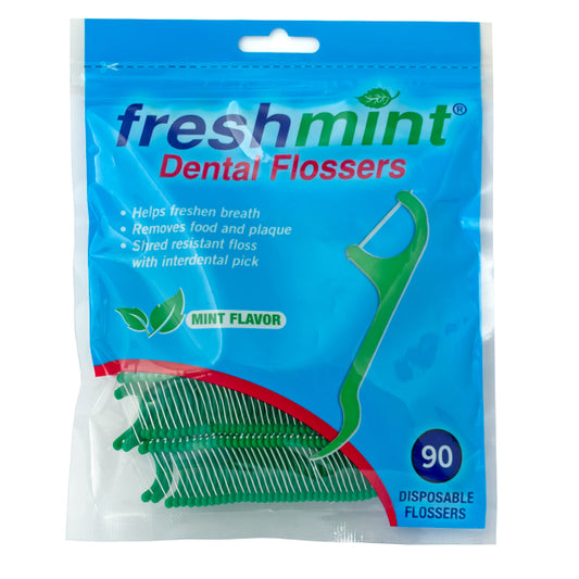 90ct Freshmint® Mint Flavored Dental Floss Picks