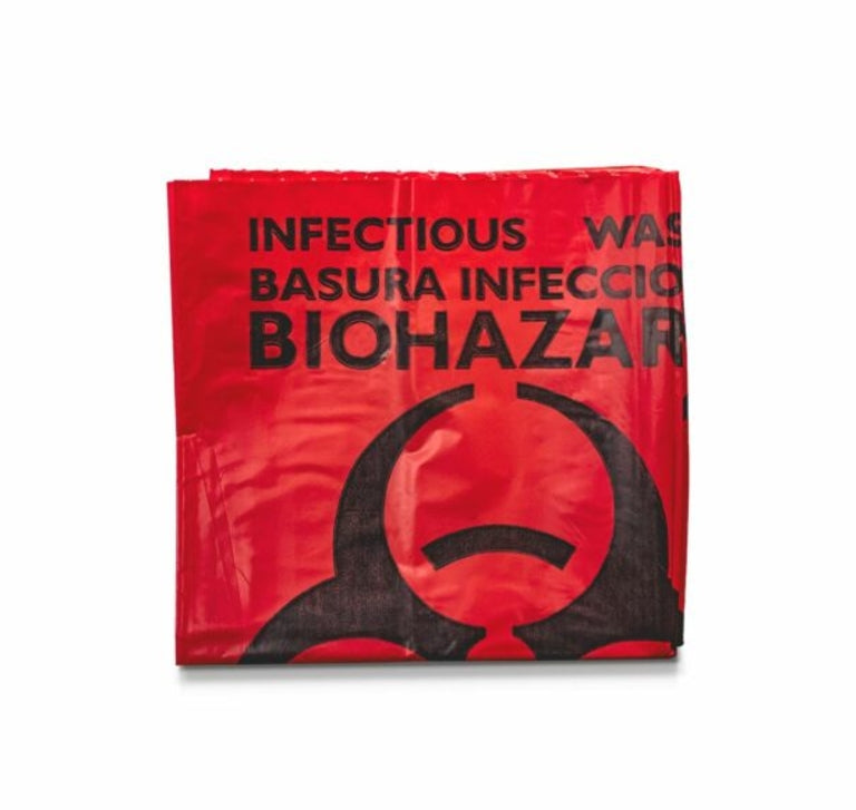 Safetec 24″ x 23″ Red Biohazard Bag – BRW Health